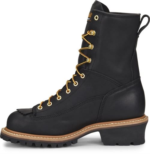 Carolina Men's Spruce 8" Steel Toe Waterproof Logger Work Boots CA9825 - Image 4