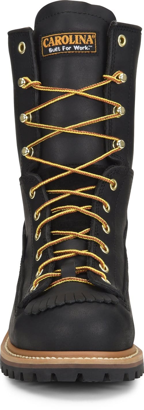Carolina Men's Spruce 8" Steel Toe Waterproof Logger Work Boots CA9825 - Image 6