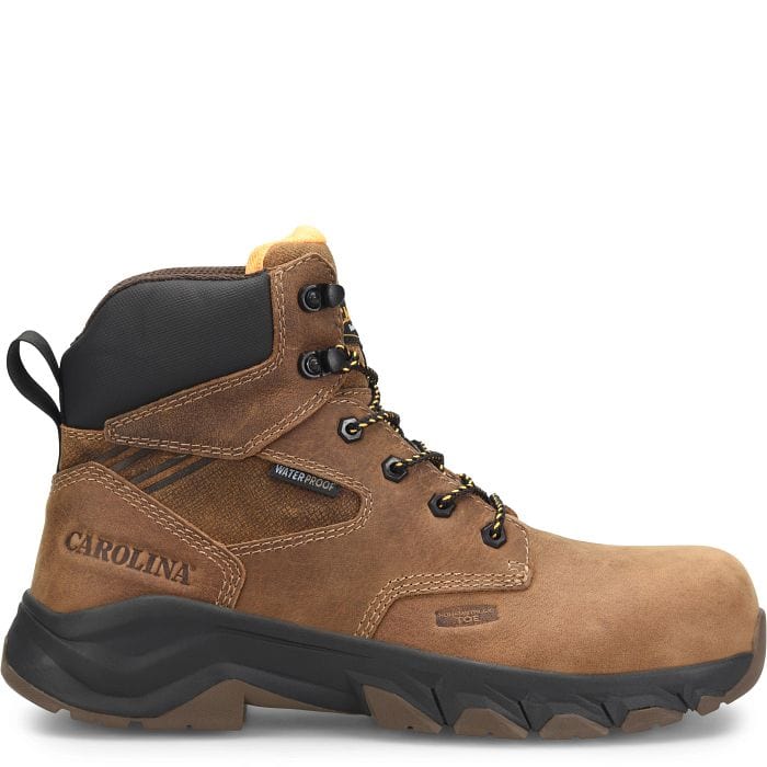Carolina Men's Subframe Brown Waterproof Composite Toe Work Boots CA5551 - Image 2