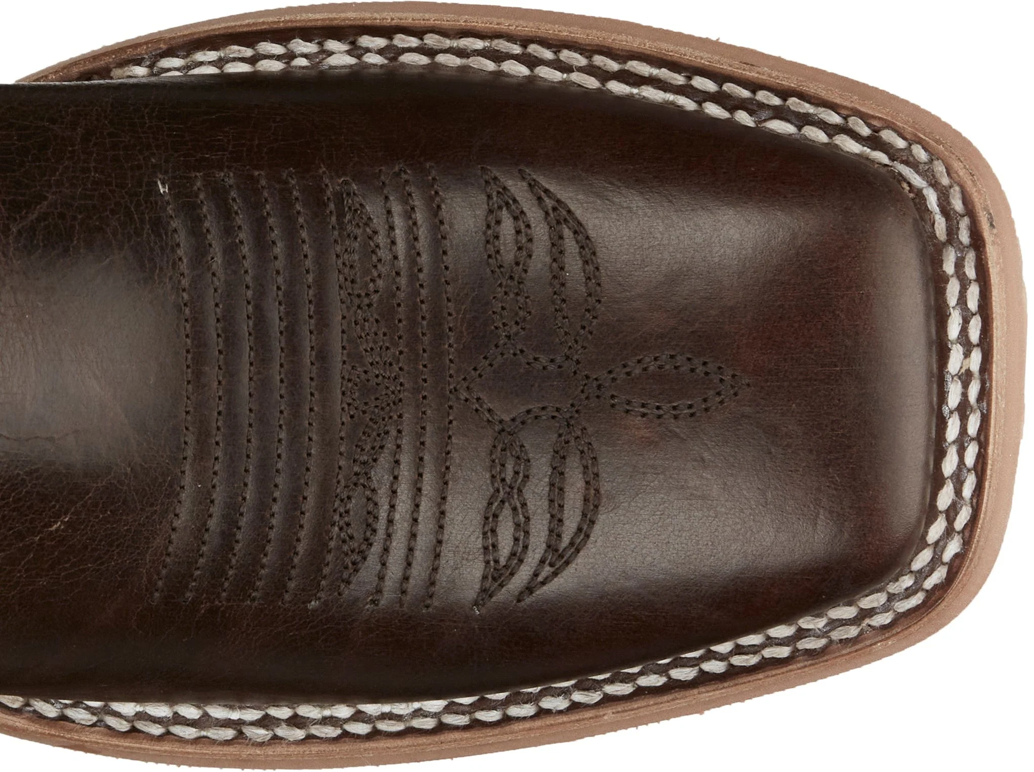 Justin Men's Lyle Umber Brown Square Toe Western Boots CJ2031 - Image 3
