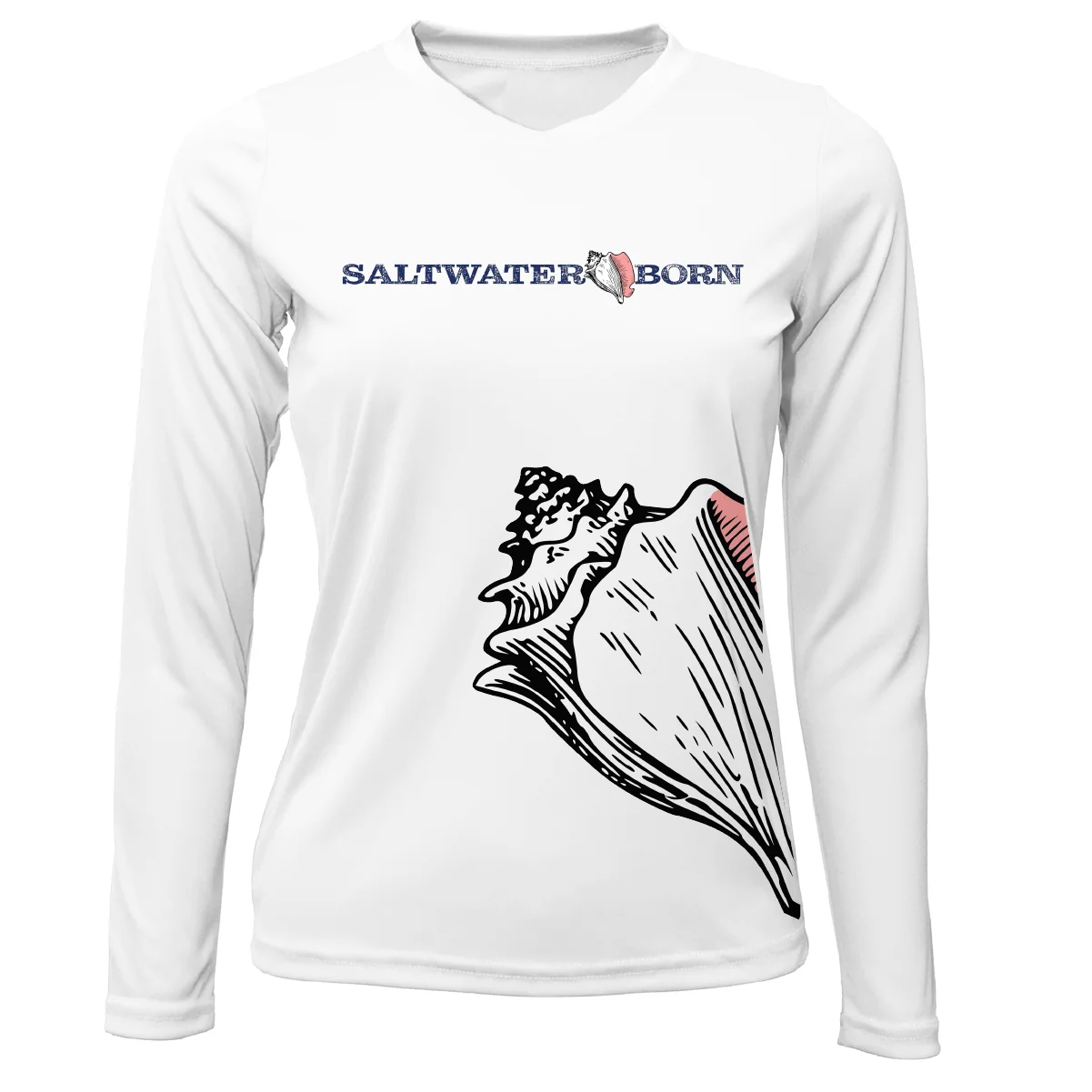 Conch Wrap Long Sleeve UPF 50+ Dry-Fit Shirt - Image 3