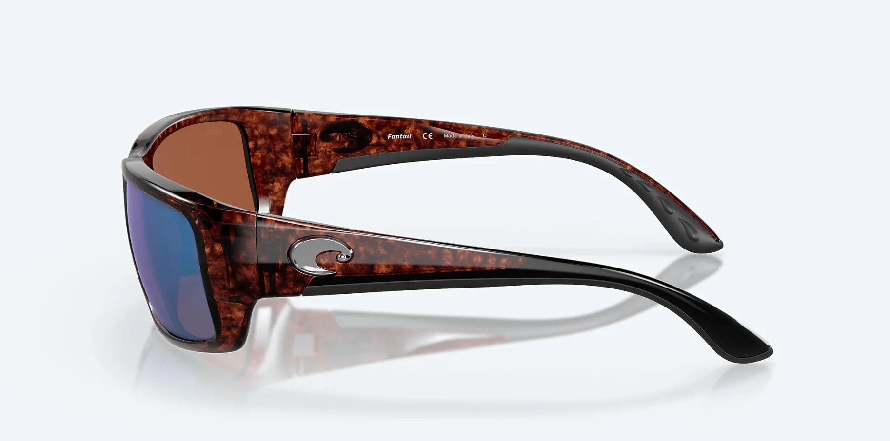 Costa Del Mar Fantail Tortoise Frame/Green Mirror Lens Sunglasses - Image 3