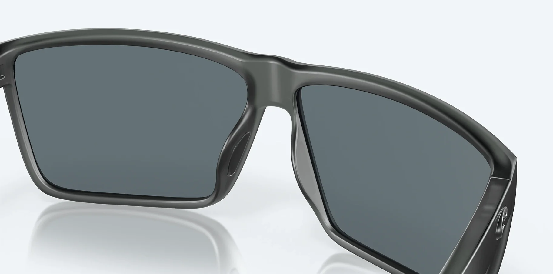 Costa Del Mar Rincon Matte Smoke Crystal Frame/Blue Mirror Lens Sunglasses - Image 5