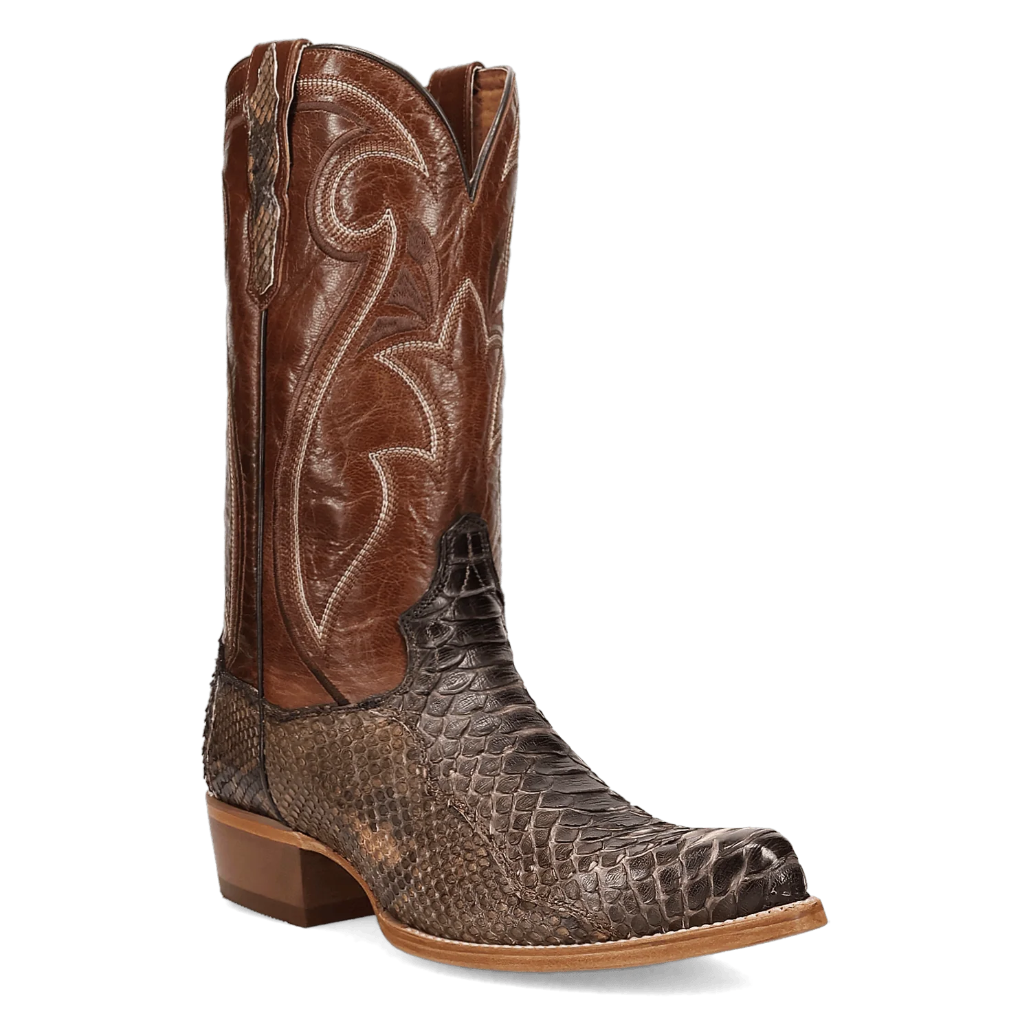 Dan Post Men's Bay Apache Stryke Python Western Exotic Boot DP7131