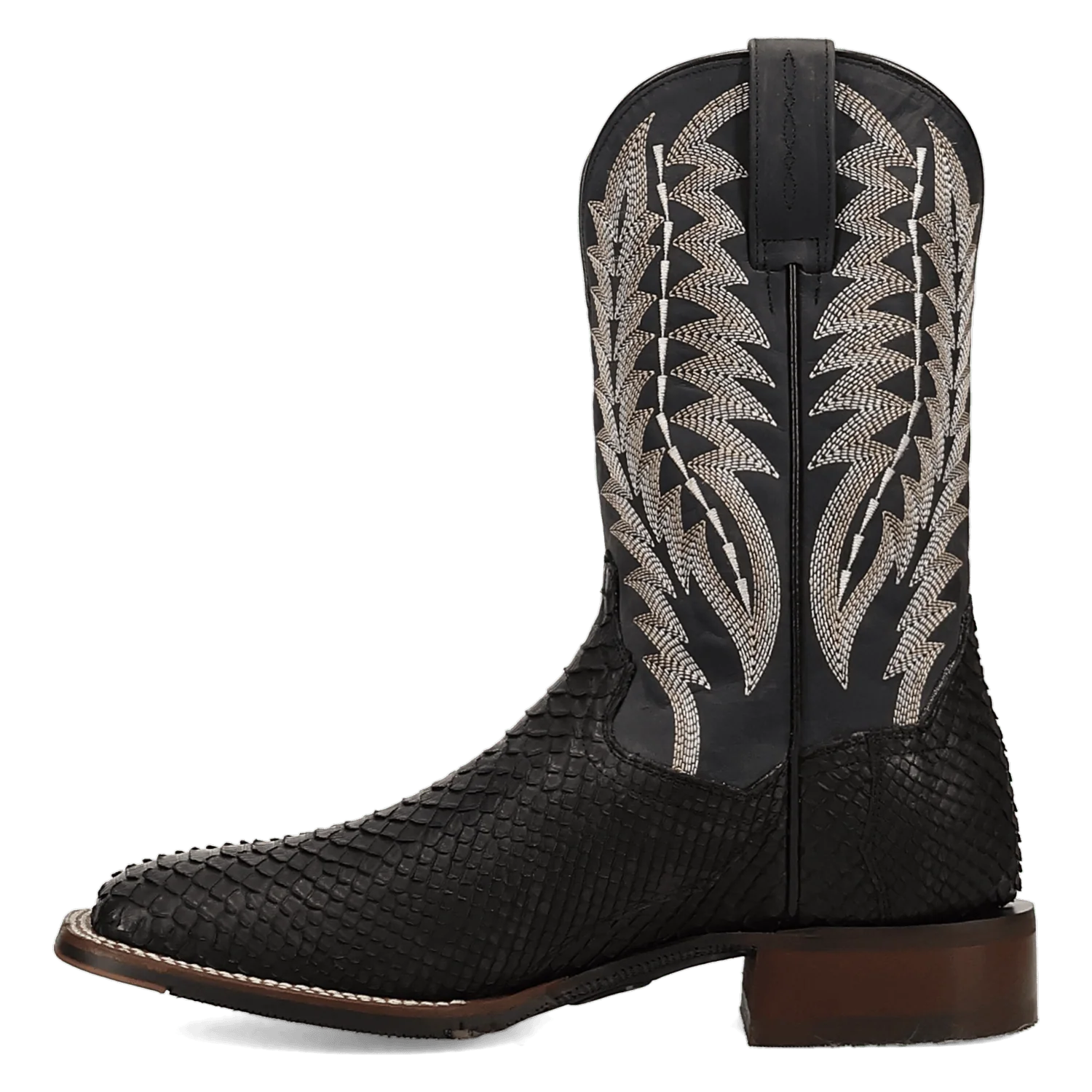 Dan Post Men's Black Midnight Reign Python Exotic Boot DP5269 - Image 3