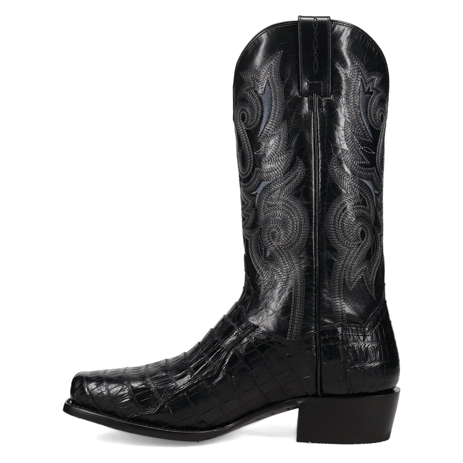 Dan Post Men's Black Zandor Caiman Exotic Western Boots DP7132 - Image 3