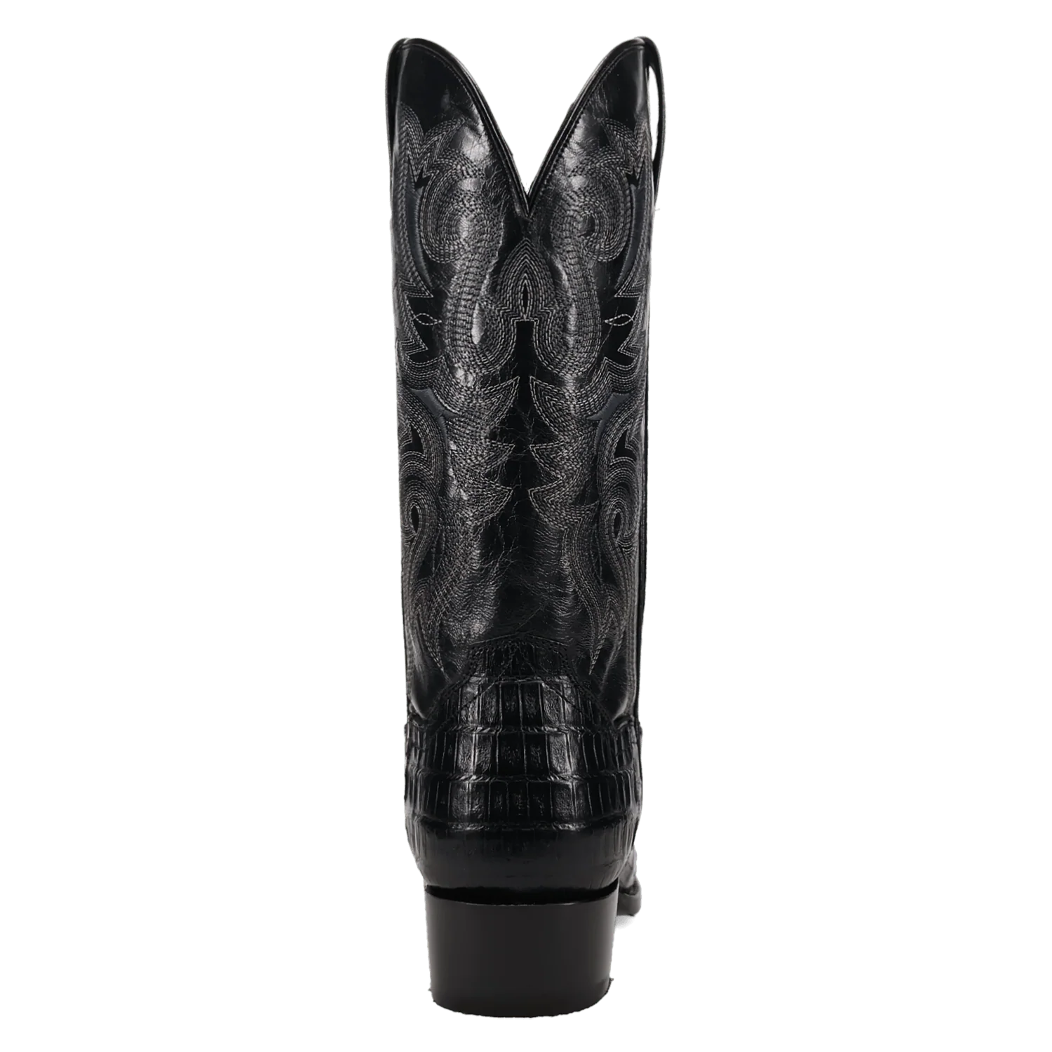 Dan Post Men's Black Zandor Caiman Exotic Western Boots DP7132 - Image 4