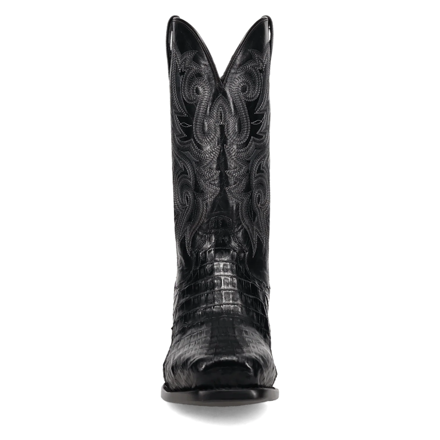 Dan Post Men's Black Zandor Caiman Exotic Western Boots DP7132 - Image 5