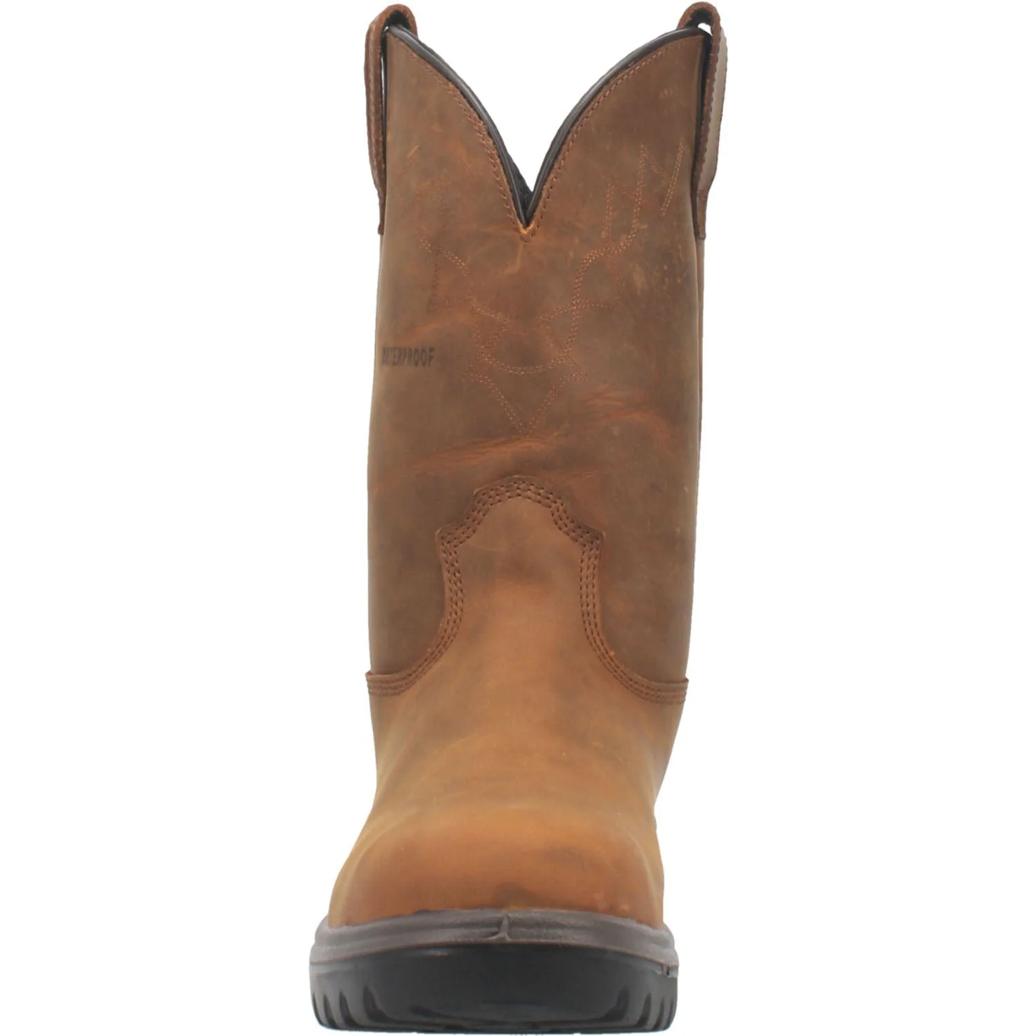 Dan Post Men's Cummins Tan Waterproof Steel Toe Work Boots DP62904 - Image 6