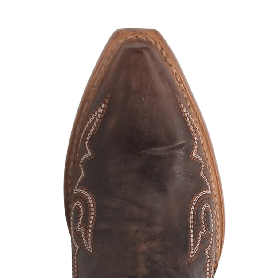 Dan Post Women's Kommotion Chocolate Leather 20" Western Boots DP4342 - Image 6