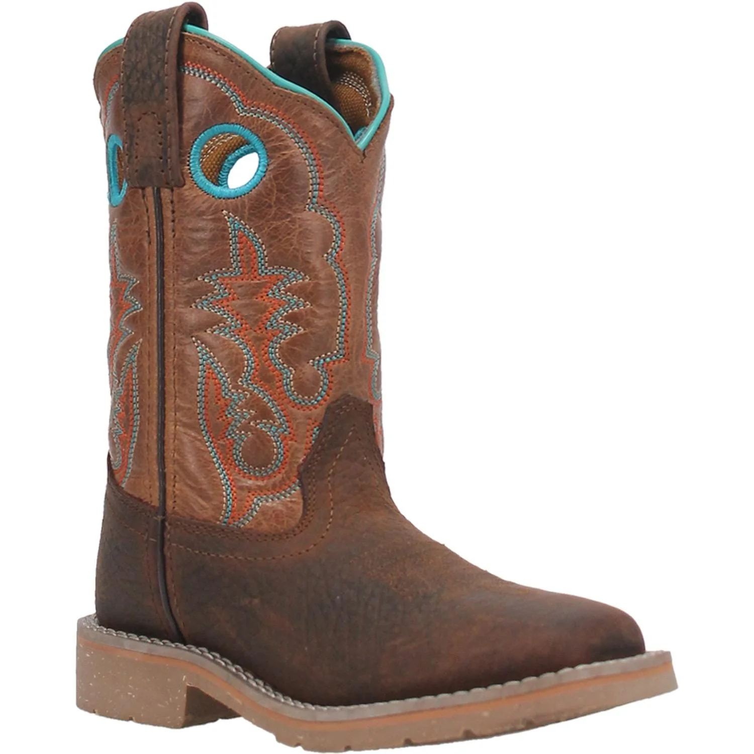 Dan Post Youth Brown Leather Western Boots DPC3916