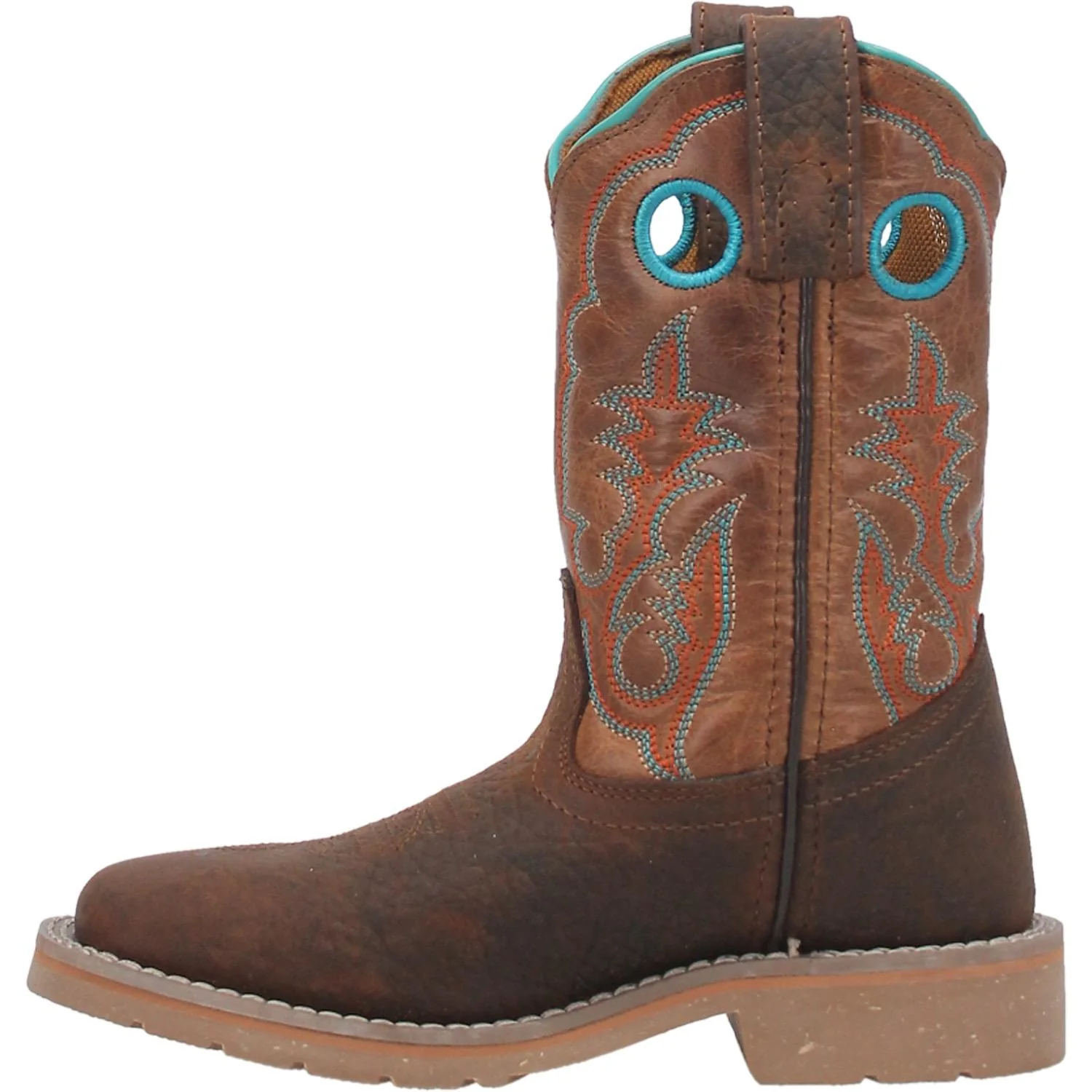 Dan Post Youth Brown Leather Western Boots DPC3916 - Image 2