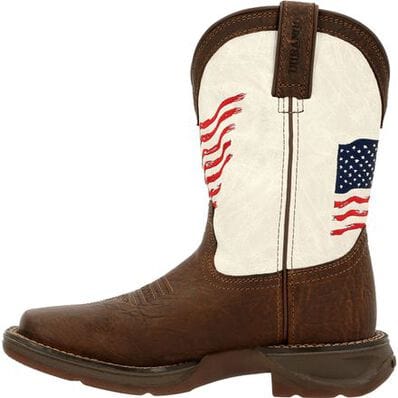 Durango Big Kids Lil' Rebel Distressed Flag Western Boots DBT0234Y - Image 3