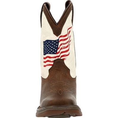 Durango Big Kids Lil' Rebel Distressed Flag Western Boots DBT0234Y - Image 4
