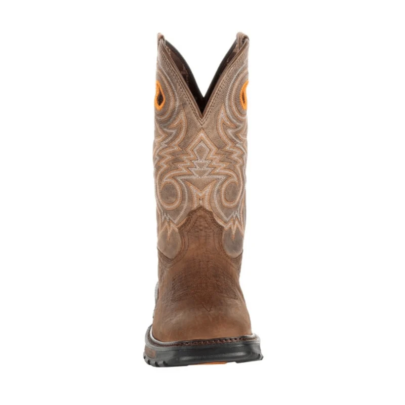 Durango Men's Maverick XP Composite Toe Brown Western Work Boot DDB0239 - Image 4
