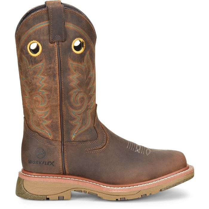 Double H Men's Elijah Brown Composite Toe Work Boots DH5241 - Image 2