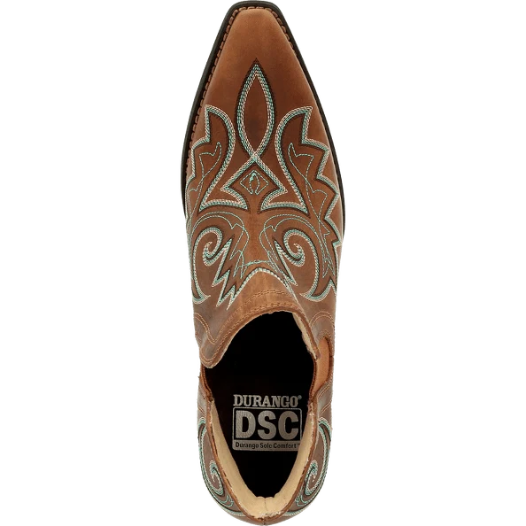 Durango Women's Crush™ Golden Brown Western Booties DRD0401 - Image 2