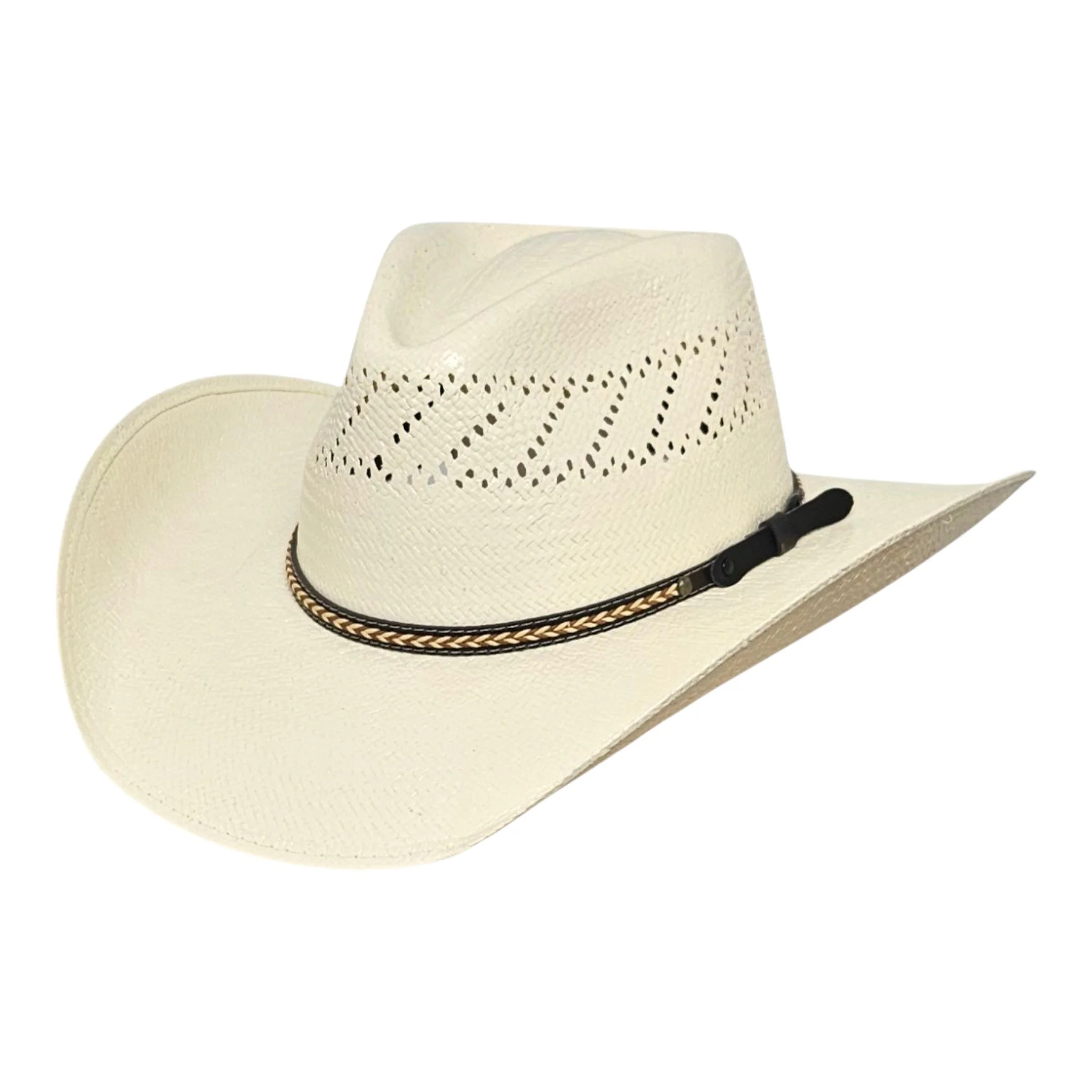 Gone Country Durango Ivory - Straw Shantung Cowboy Hat