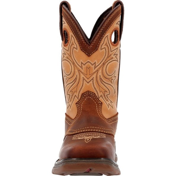Durango Kid's Lil’ Rebel Brown & Tan Western Boot DBT0240C - Image 4