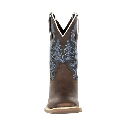 Durango Kid's Lil' Rebel Pro Brown and Blue Western Boot DBT0218Y - Image 2