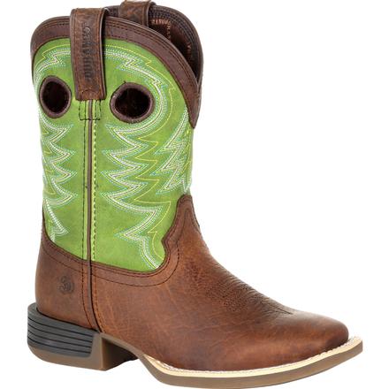 Durango Lil' Rebel Pro Lime Square Toe Western Boots DBT0221Y