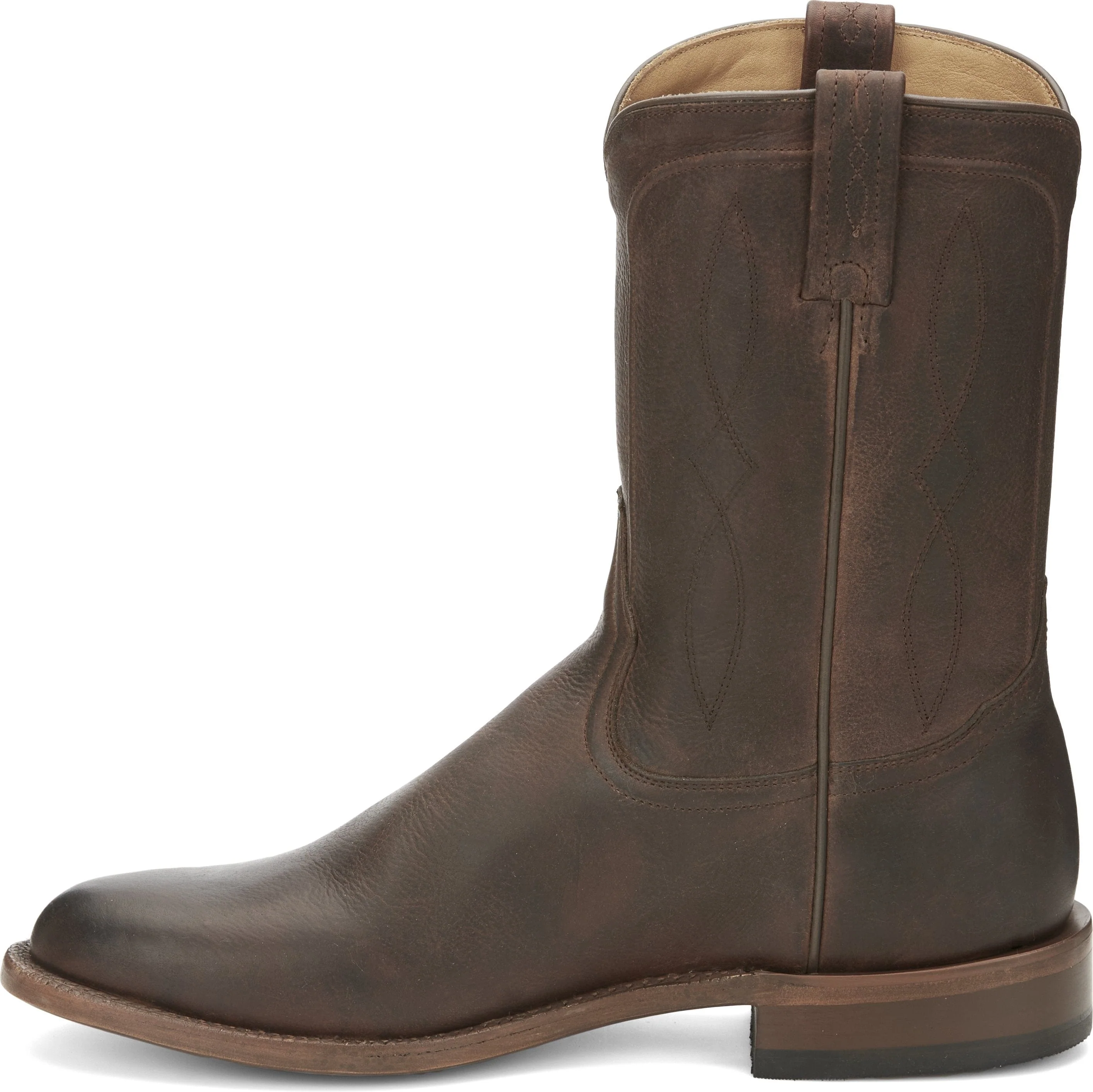 Tony Lama Men's Wellington Monterey Brown Round Toe Western Boot EP3551 - Image 4