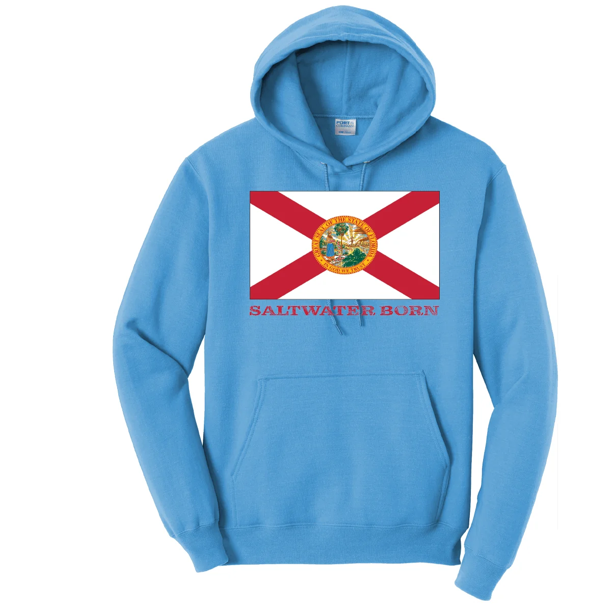 Florida Flag Cotton Hoodie - Image 11