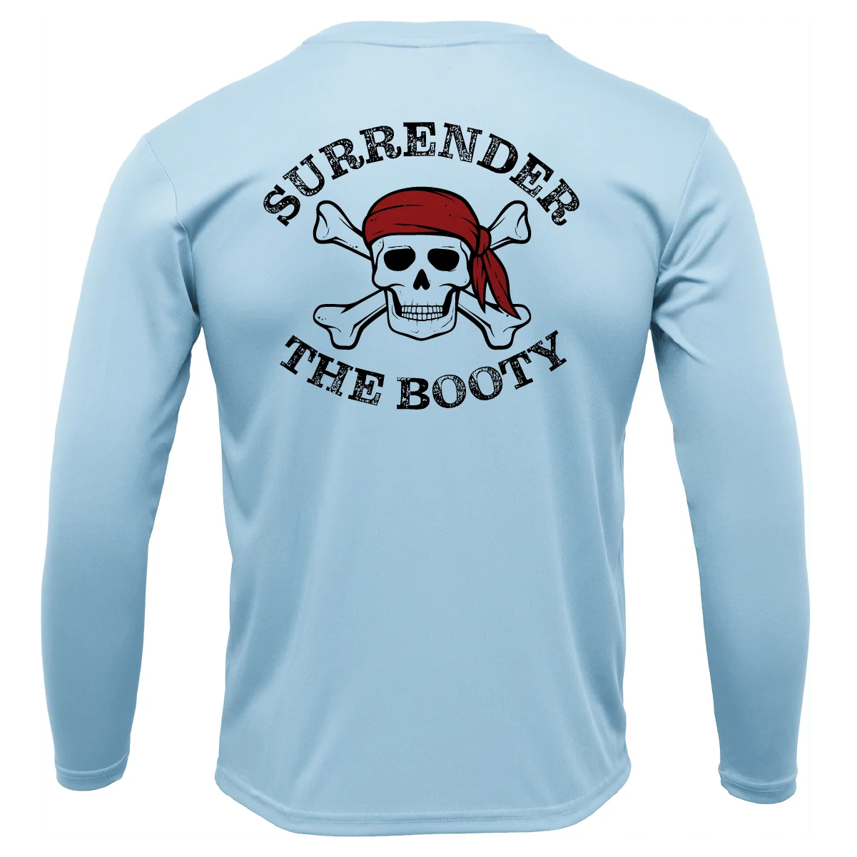 Florida Freshwater Born "Surrender The Booty" Girl's Long Sleeve UPF 50+ Dry-Fit Shirt - Image 7