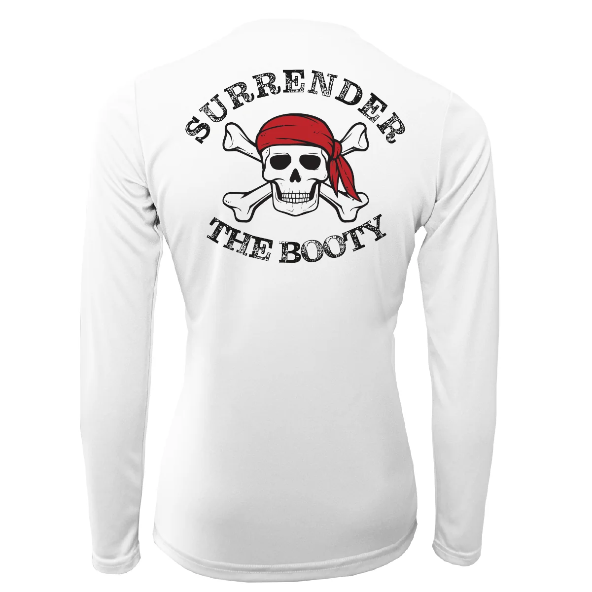 Florida Freshwater Born "Surrender The Booty" Women's Long Sleeve UPF 50+ Dry-Fit Shirt - Image 5