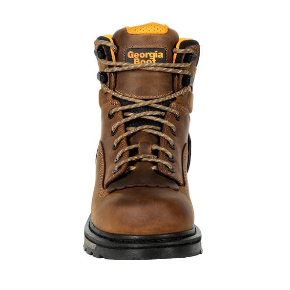 Georgia Boot Men's Carbo-Tec LTX Black and Brown Composite Toe Work Boot GB00391 - Image 4