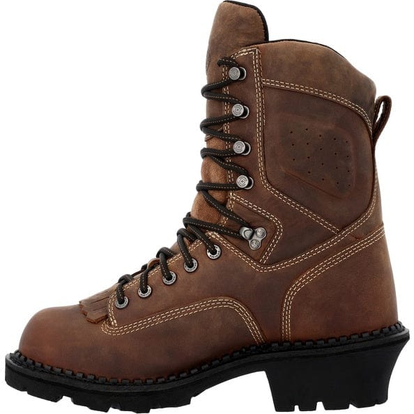 Georgia Boot Men's Crazy Horse USA Logger Composite Toe Waterproof Work Boot GB00540 - Image 3