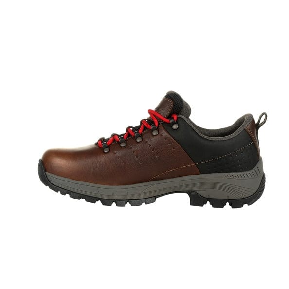 Georgia Boot Men's Eagle Trail Brown Waterproof Oxford Round Toe Work Boot GB00398 - Image 2