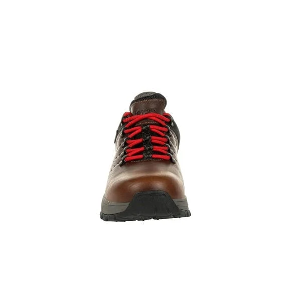 Georgia Boot Men's Eagle Trail Brown Waterproof Oxford Round Toe Work Boot GB00398 - Image 4
