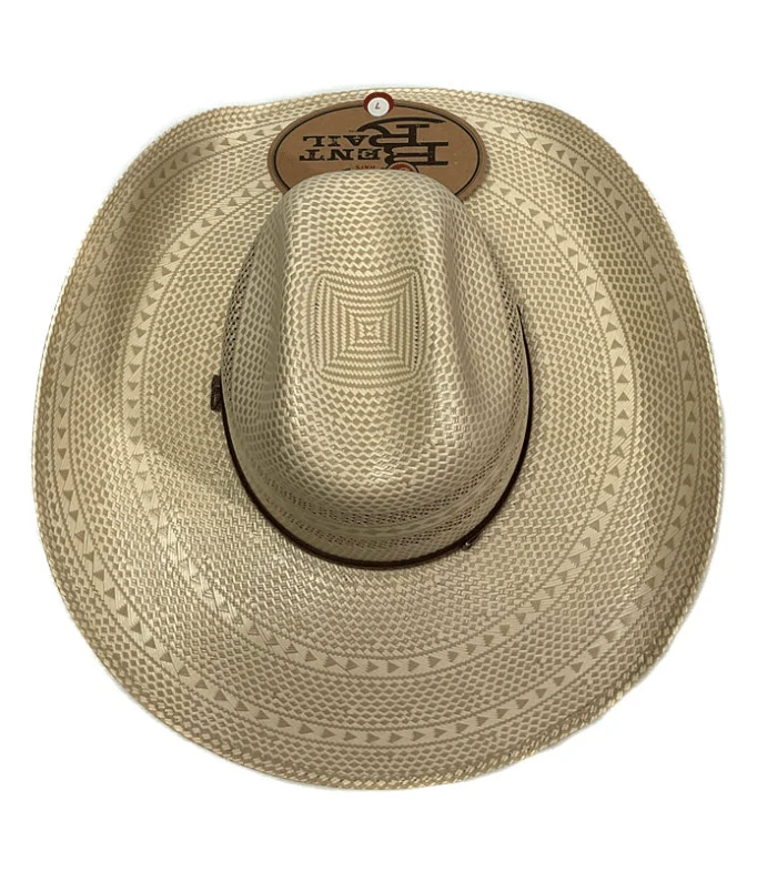 Justin Men’s Bent Rail Ivory Straw Cowboy Hat JS4830HUTS - Image 3