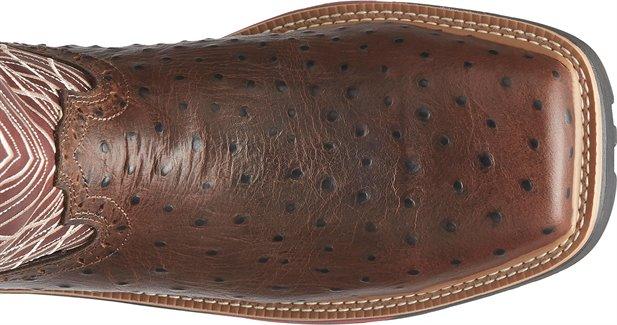 Justin Men’s Derrickman Ostrich Print Comp Toe Work Boots SE4835 - Image 3
