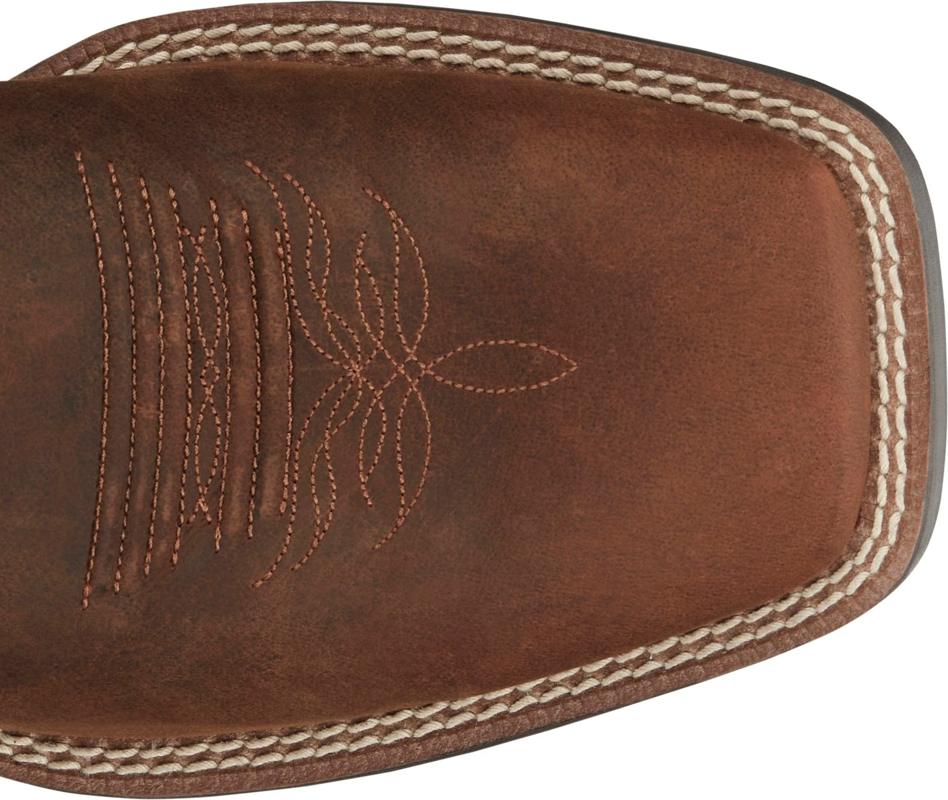Justin Men's Bowline Pecan Brown Water Buffalo Western Boots SE7523 - Image 4