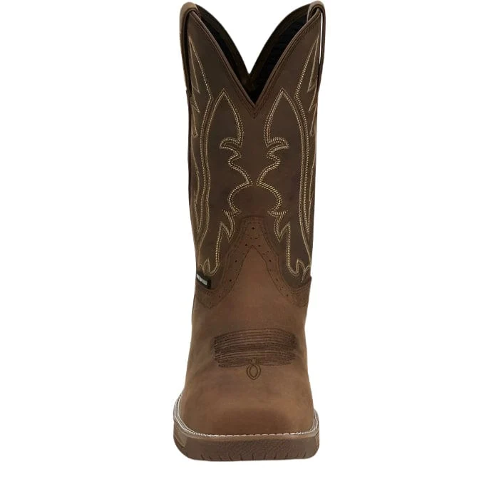 Justin Men's Nitread Waterproof Taupe Work Boots CR3211 - Image 4