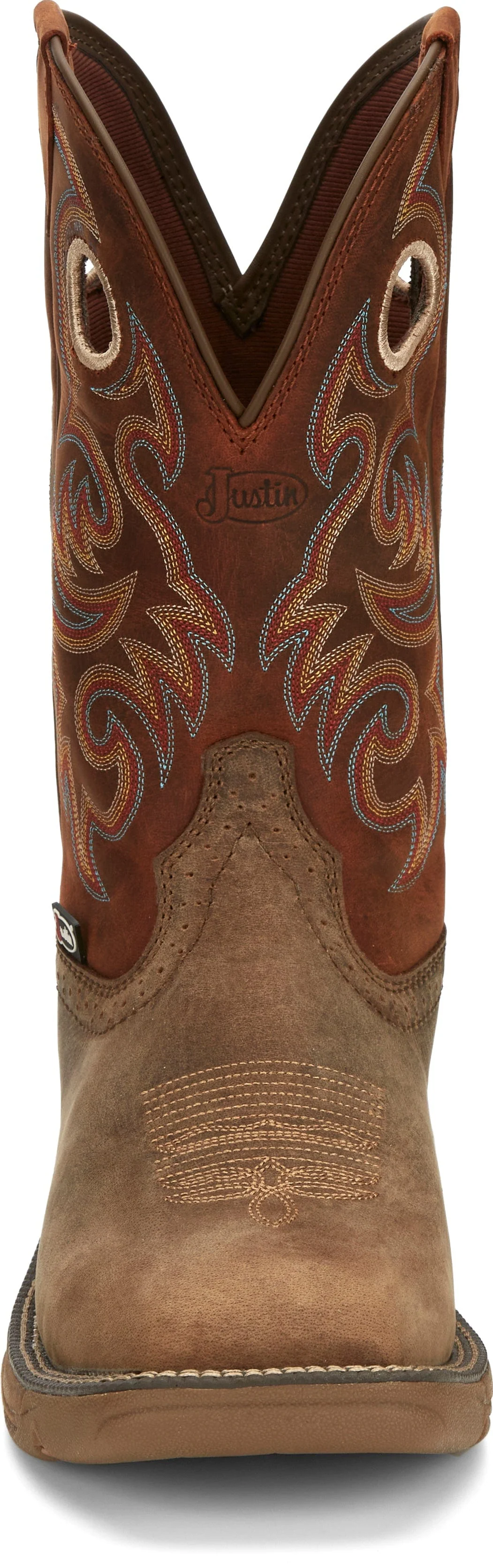 Justin Men's Rush Brown Composite Toe Waterproof Work Boot SE4341 - Image 6
