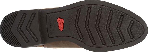 Justin Men's Stampede Jeb Tan Apache Round Toe Roper Boots 3902 - Image 8