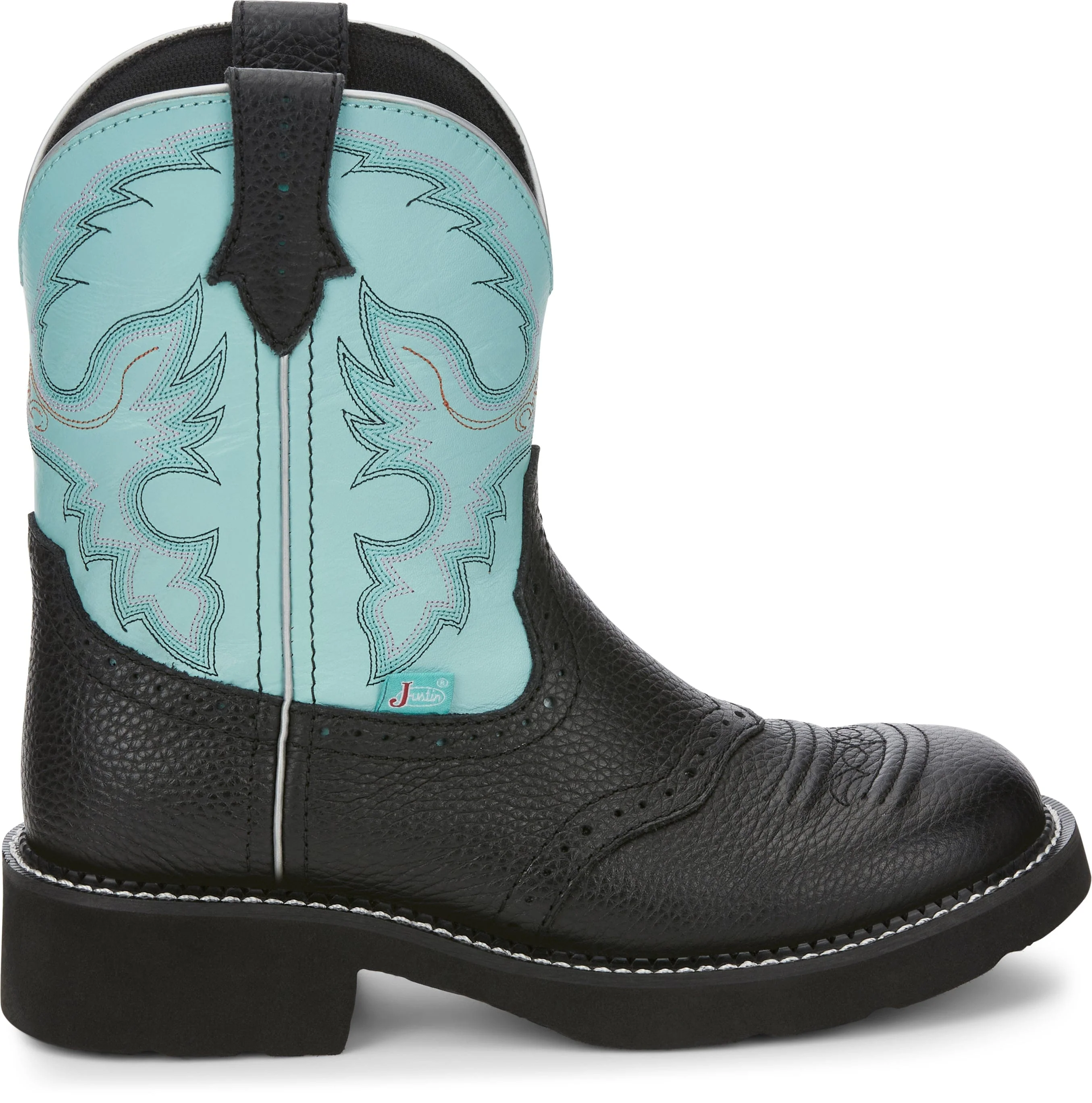 Justin Women's Gemma Black Western Boot GY9905 - Image 4