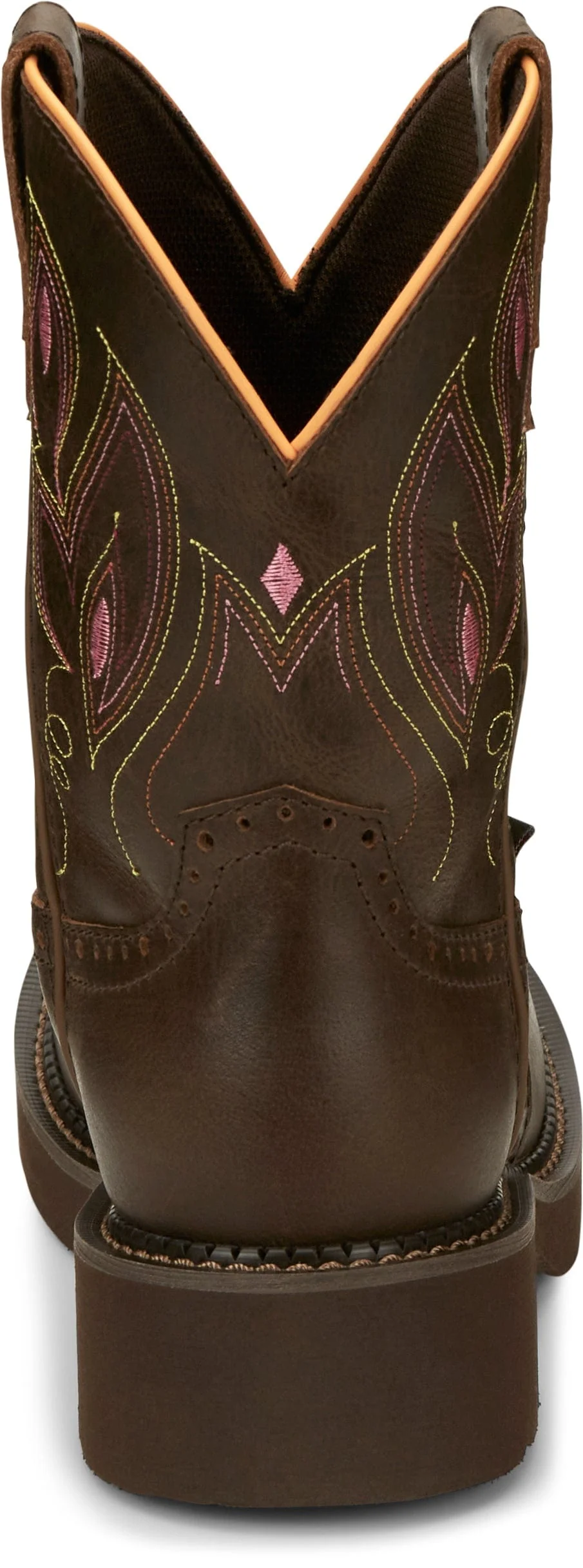 Justin Women's Gypsy Gemma Dark Brown Square Toe Western Boots GY9526 - Image 8