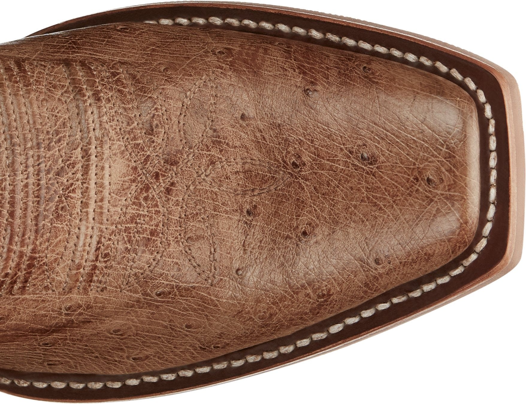 Justin Women's Willa Tan Smooth Ostrich Western Boots JE700 - Image 3