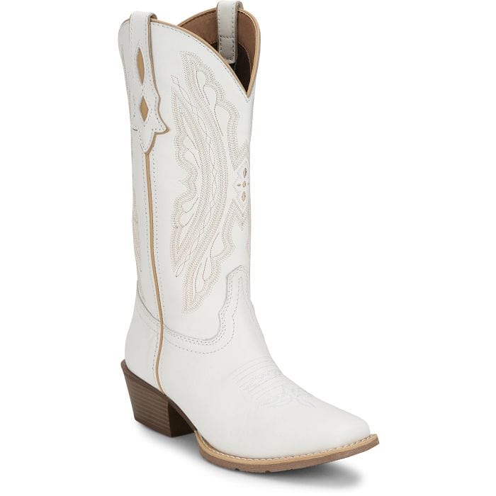 Justin Women's Rae Bright White Western Boot GY2875