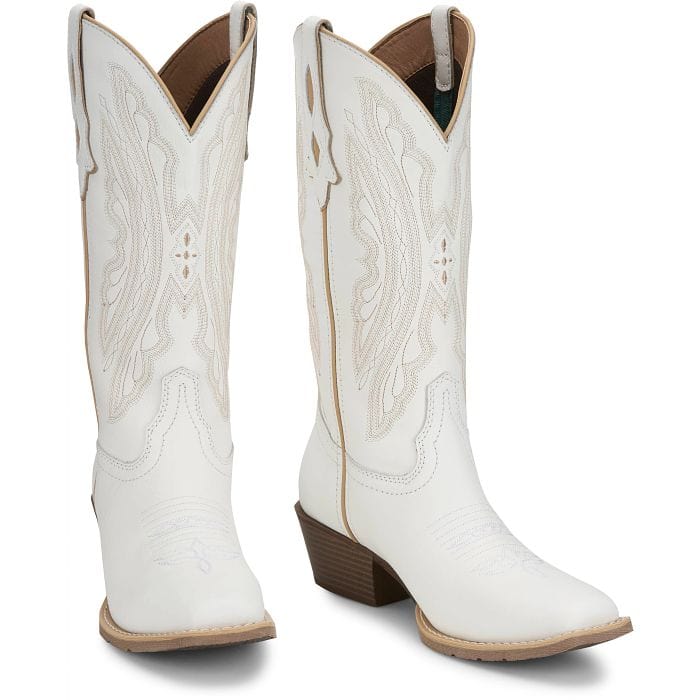 Justin Women's Rae Bright White Western Boot GY2875 - Image 6