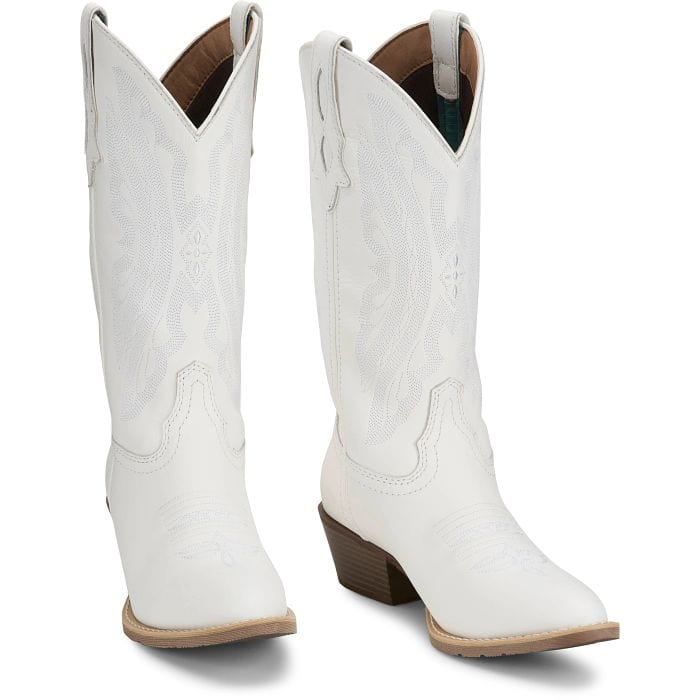 Justin Women's Renie Bright White Western Boot GY2872 - Image 6