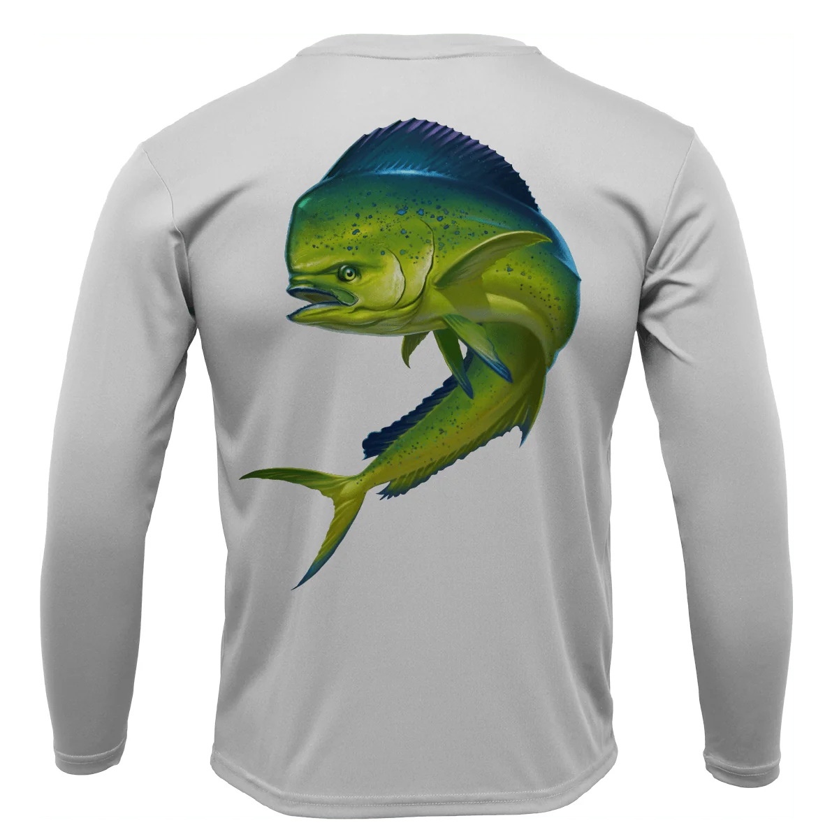 Key West, FL Action Mahi Long Sleeve UPF 50+ Dry-Fit Shirt - Image 5