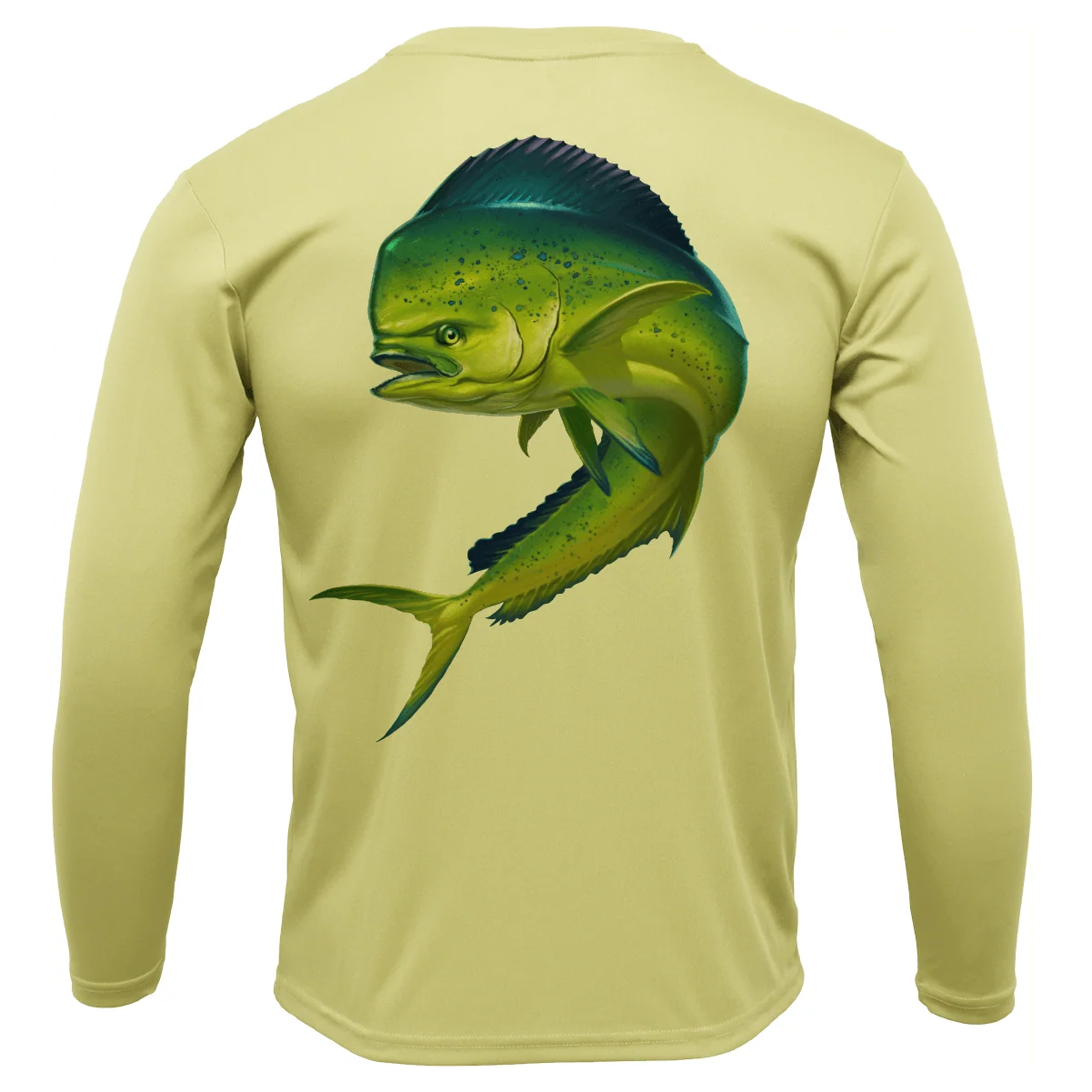 Key West, FL Action Mahi Long Sleeve UPF 50+ Dry-Fit Shirt - Image 9
