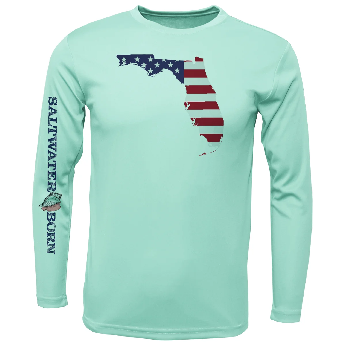Key West, FL Florida USA Boy's Long Sleeve UPF 50+ Dry-Fit Shirt - Image 5