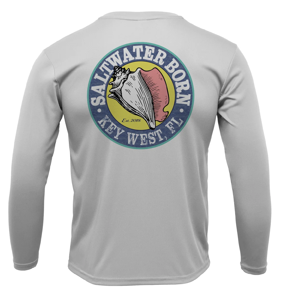 Key West, FL Florida USA Boy's Long Sleeve UPF 50+ Dry-Fit Shirt - Image 9