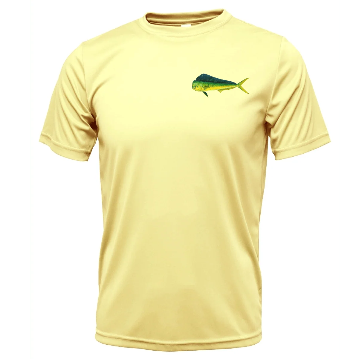 Key West, FL Mahi on Chest Short Sleeve UPF 50+ Dry-Fit Shirt - Image 7